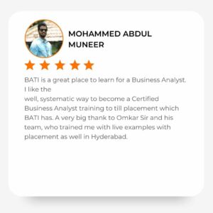 Mohammed Abdul Muneer BATI review