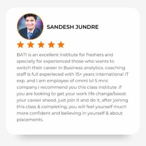 Sandesh Jundre BATI review