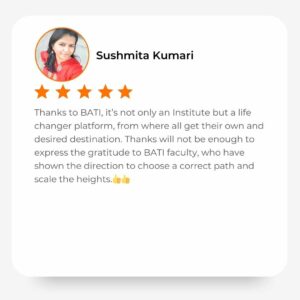 Sushmita Kumari BATI review