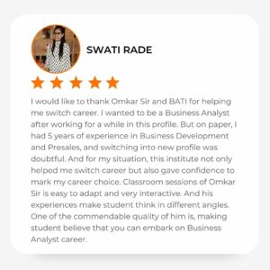 Swati Rade BATI review